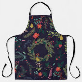 Collectie met  stijl met kerstmis H Schort (Voorkant)