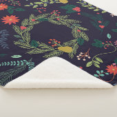 Collectie met  stijl met kerstmis H Sherpa Deken (3/4)