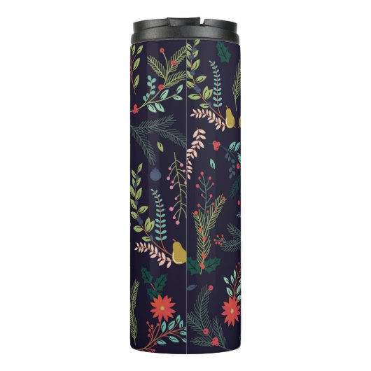 Collectie met  stijl met kerstmis H Thermosbeker (Achterkant)