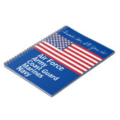 Collectie militaire cadeaus notitieboek (Linkerzijde)