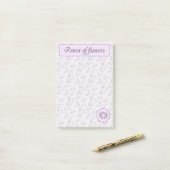 Collectie Monogram O Post-it® Notes (Op bureau)