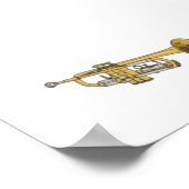 Collectie muziekinstrument poster (Hoek)