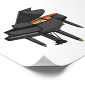 Collectie muziekinstrument poster (Hoek)