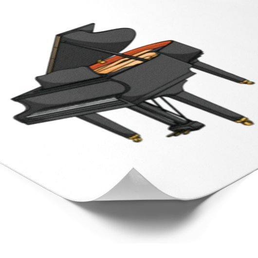 Collectie muziekinstrument poster (Hoek)