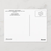 collectie "Mystical Garden - Waterfall" Briefkaart (Achterkant)