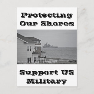 collectie "Onze kusten beschermen" Briefkaart