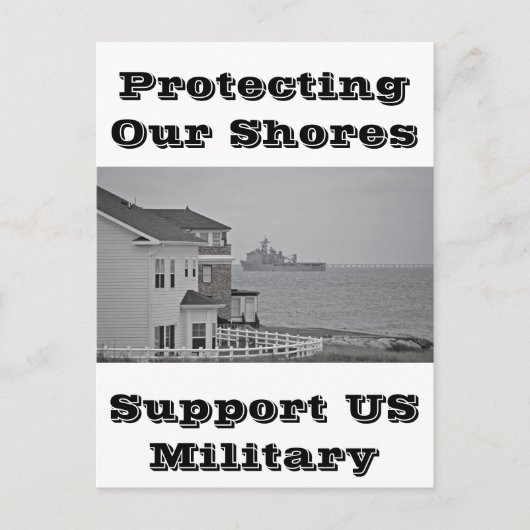 collectie "Onze kusten beschermen" Briefkaart (Voorkant)