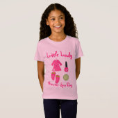 Collectie op kinderuitdrukking - meisjes t-shirt (Voorkant volledig)
