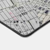 Collectie oude mediawisselaar bureaumat (Hoek)