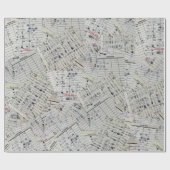 Collectie oude mediawisselaar cadeaupapier (Vlak)