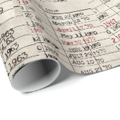 Collectie oude mediawisselaar cadeaupapier (Rol Hoek)