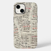 Collectie oude mediawisselaar Case-Mate iPhone case (Achterkant)