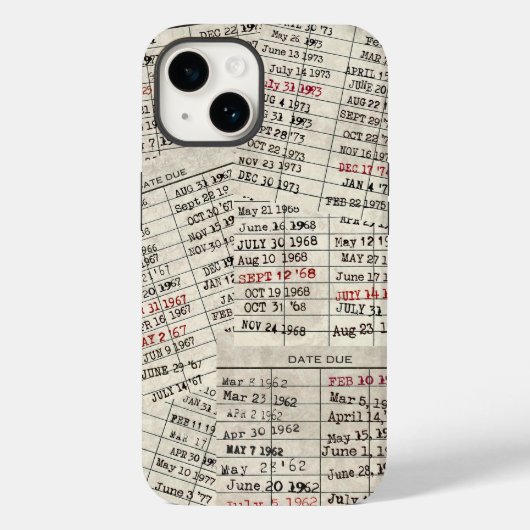 Collectie oude mediawisselaar Case-Mate iPhone case (Achterkant)