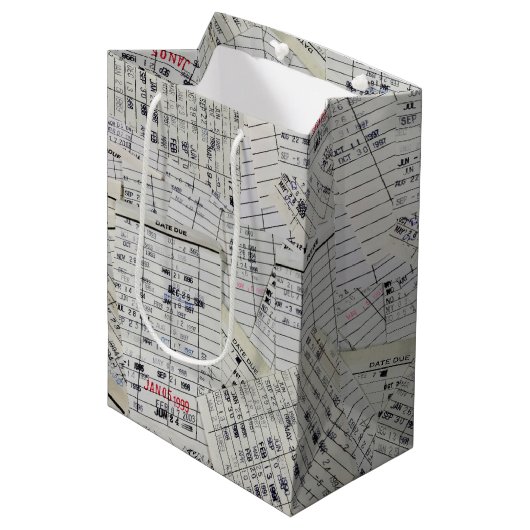 Collectie oude mediawisselaar medium cadeauzakje (Voorkant Gekanteld)