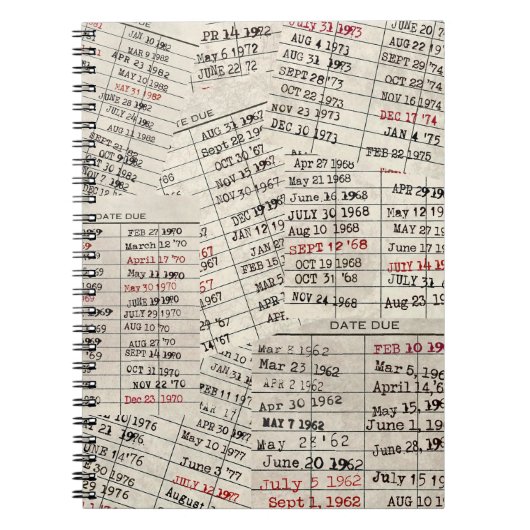 Collectie oude mediawisselaar notitieboek (Voorkant)