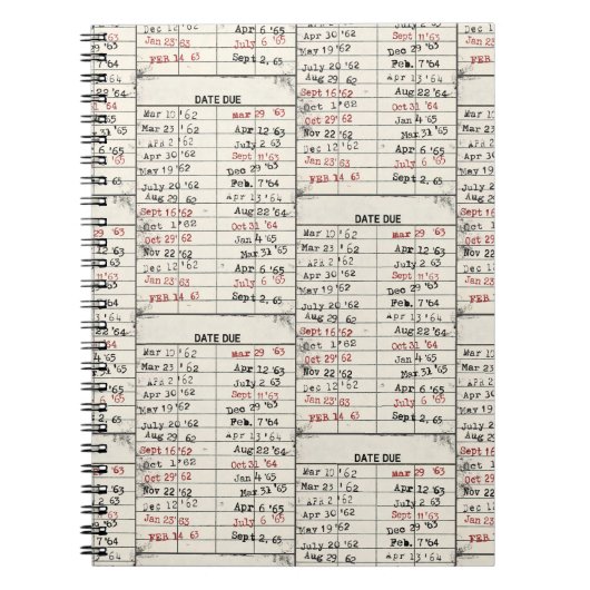 Collectie oude mediawisselaar notitieboek (Voorkant)