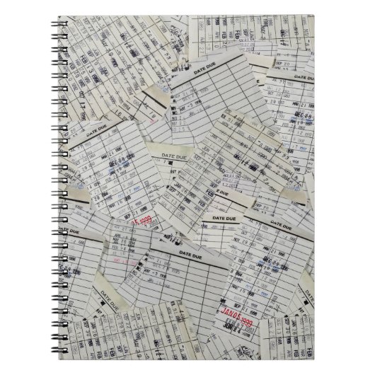 Collectie oude mediawisselaar notitieboek (Voorkant)