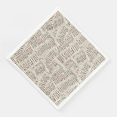 Collectie oude mediawisselaar servet (Hoek)