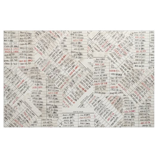 Collectie oude mediawisselaar stof (Yard (91,4 cm))