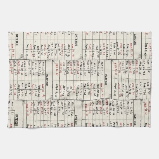 Collectie oude mediawisselaar theedoek (Horizontaal)