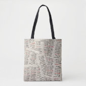 Collectie oude mediawisselaar tote bag (Voorkant)