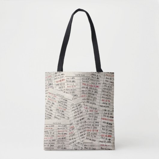 Collectie oude mediawisselaar tote bag (Voorkant)