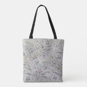 Collectie oude mediawisselaar tote bag (Achterkant)