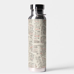 Collectie oude mediawisselaar waterfles