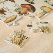 Collectie paddenstoel legpuzzel (Zijkant)