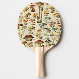 Collectie paddenstoel tafeltennisbatje
