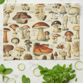 Collectie paddenstoel  theedoek (Gevouwen)