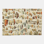 Collectie paddenstoel  theedoek (Horizontaal)