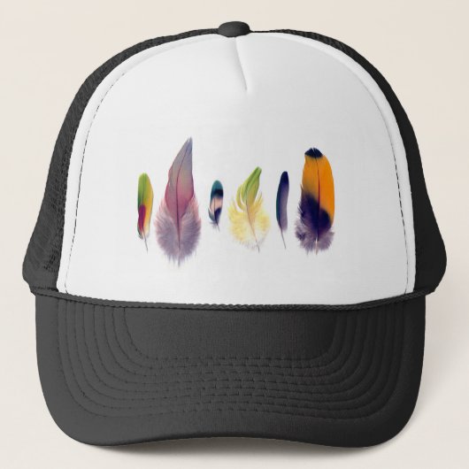 Collectie Parrot Feather Trucker Pet (Voorkant)