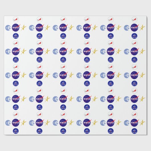 Collectie Ruimteagentschap-Logo Cadeaupapier (Vlak)