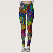 Collectie ruimteslepels leggings (Voorkant)