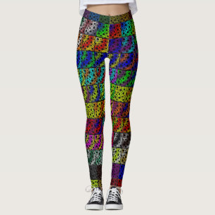 Collectie ruimteslepels leggings