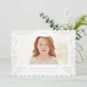 Collectie Snowy Branches Feestdagenkaart (Staand voorkant)