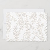 Collectie Snowy Branches Feestdagenkaart (Achterkant)