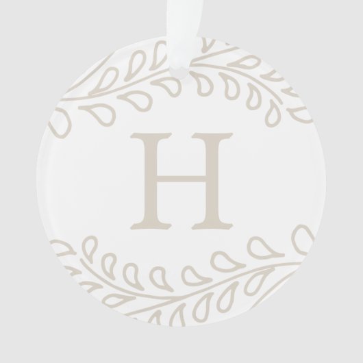 Collectie Snowy Branches Ornament (voorkant)