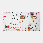 Collectie speelkaarten bureaumat (Voorkant)