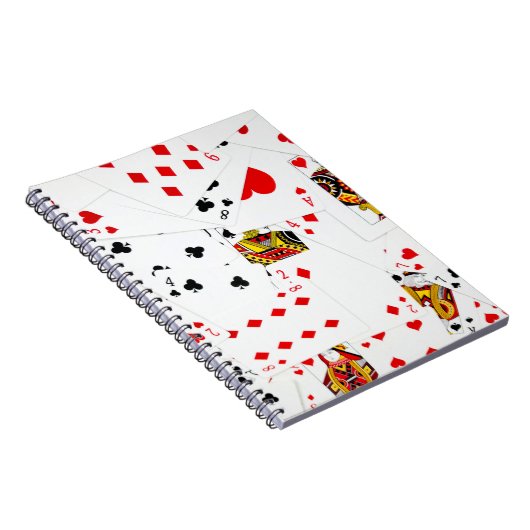 Collectie speelkaarten notitieboek (Rechterzijde)