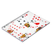 Collectie speelkaarten notitieboek (Linkerzijde)