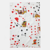 Collectie speelkaarten theedoek (Verticaal)