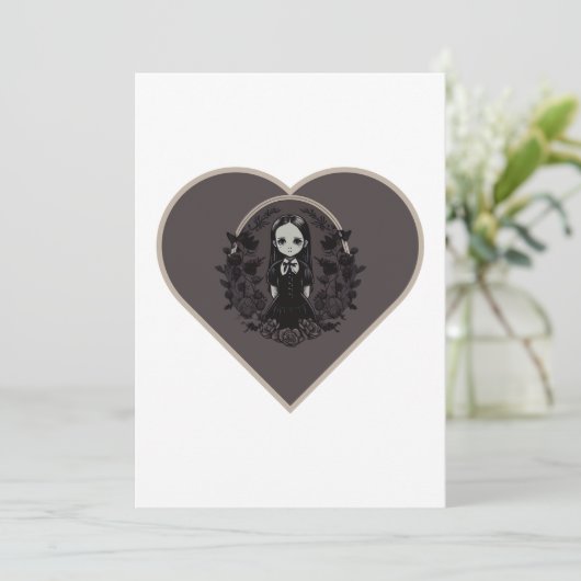 collectie "Spooky familie" Kaart (Staand voorkant)