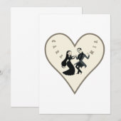 collectie "Spooky familie" Kaart (Voorkant / Achterkant)