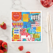 Collectie stemmen servet (Insitu)