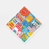 Collectie stemmen servet (Hoek)