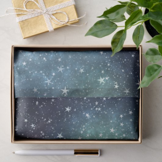 Collectie sterrennacht uitzicht tissuepapier (Geschenk)