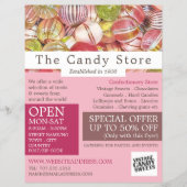 Collectie, suikergoed, omkeren flyer (Voorkant)