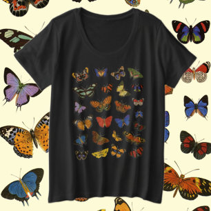 Collectie T-shirt voor de vlinder